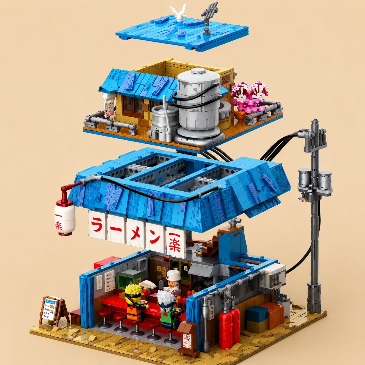 Naruto Ichiraku Ramen LEGO Set 🍜