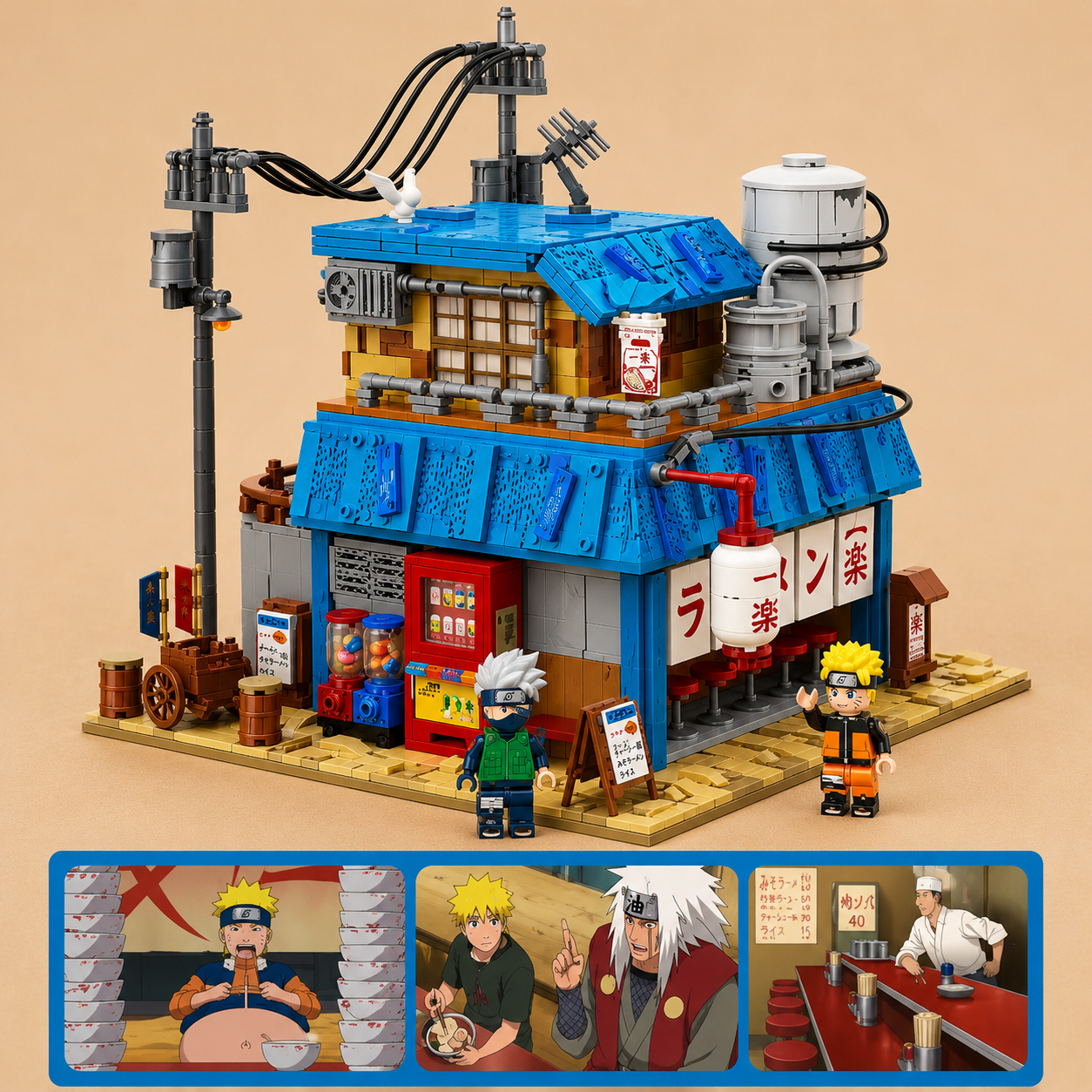 Naruto Ichiraku Ramen LEGO Set 🍜